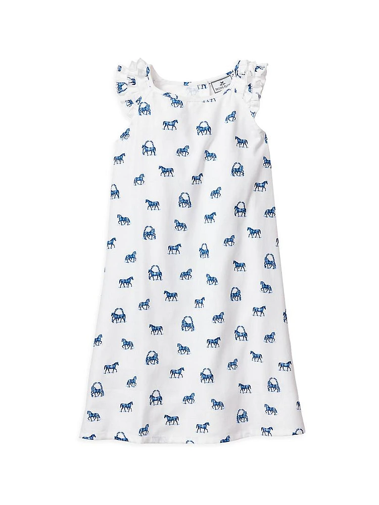 Little Girl's & The Equestrian Amelie Nightgown