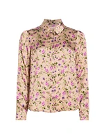 Crosby Floral Silk Blouse