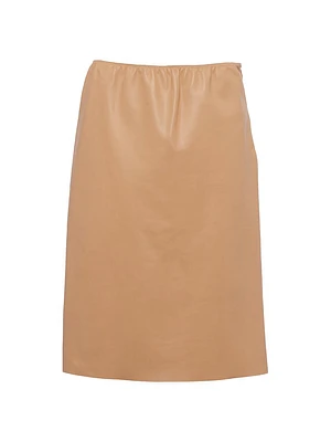 Nappa Leather Skirt