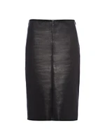 Nappa Leather Skirt