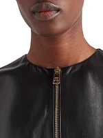 Stretch Nappa Leather Vest