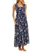 Summer Soirée Mika Claire Cotton Maxi Dress