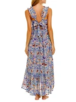 Summer Soirée Mika Calypso Cotton Maxi Dress