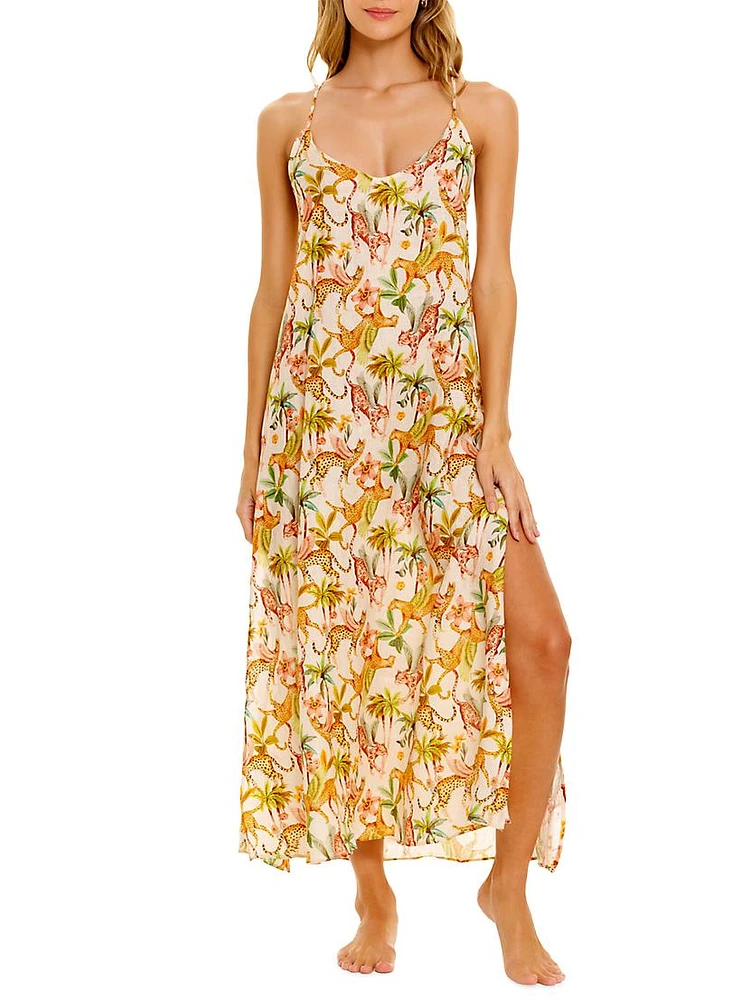 Summer Soirée Frida Pegasus Maxi Dress