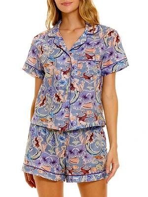 Summer Soirée Nina 2-Piece Cotton Pajama Set