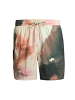 Abstract Swim Shorts