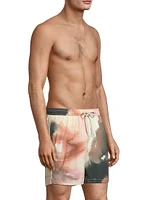 Abstract Swim Shorts