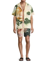 Abstract Swim Shorts