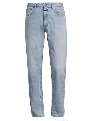 Cooper True Stretch Straight-Leg Jeans