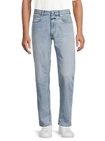 Cooper True Stretch Straight-Leg Jeans