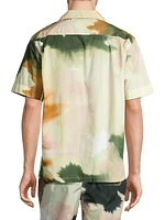 Abstract Cotton Camp Shirt