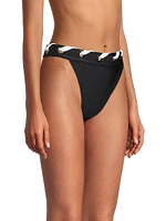 Luvenia High-Waist Bikini Bottom