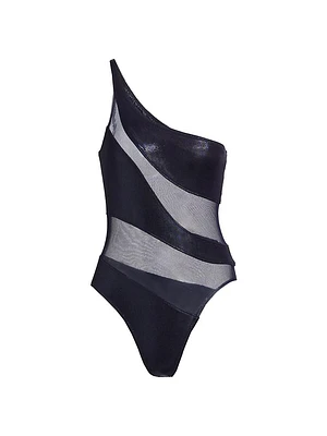 Snake Mesh Mio One-Piece Swimsuit