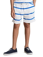 Big Boy's Striped Sweat Shorts