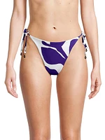 Grand Foliage Side-Tie Bikini Bottom