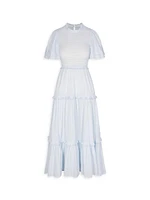 Jolene Eyelet Cotton Dress