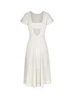 Celia Cotton Eyelet Dress