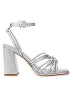 Astra 90MM Leather Strappy Sandals