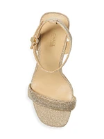 Carrie 75MM Embellished Sandals