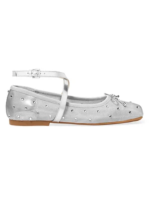 Collette Flex Embellished Mesh Ballet Flats