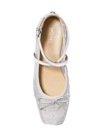 Collette Flex Embellished Mesh Ballet Flats