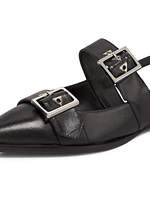 Darla Sling Leather Flats