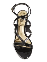 Stephanie Block 65MM Patent Leather Sandals