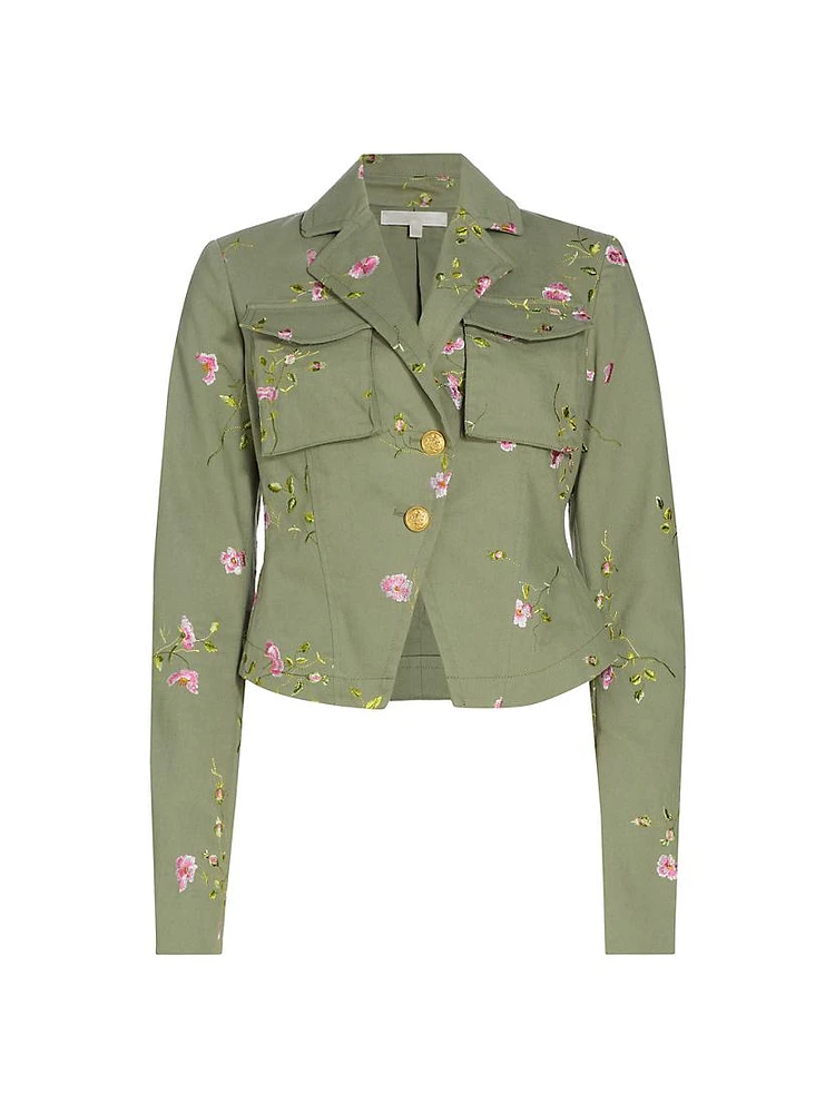 Dolisa Floral Cargo Jacket