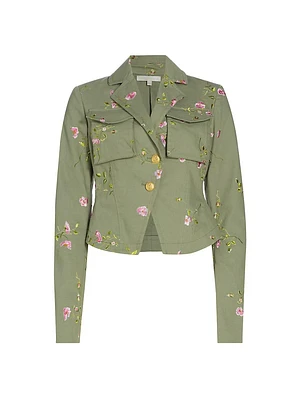 Dolisa Floral Cargo Jacket