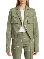 Dolisa Floral Cargo Jacket