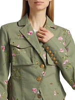 Dolisa Floral Cargo Jacket