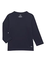 Little Boy's & Crewneck Long-Sleeve T-Shirt