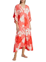 Palma Crêpe de Chine Caftan Dress