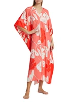 Palma Crêpe de Chine Caftan Dress