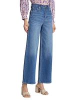 Getty High-Rise Wide-Leg Jeans