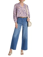 Getty High-Rise Wide-Leg Jeans