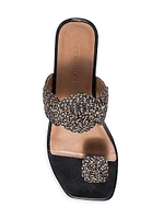 Palermo Raffia Slip-On Sandals