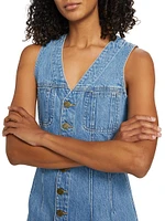 Denim Trucker Minidress