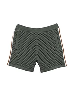 Little Boy's & Boy's Creek Striped Knit Shorts