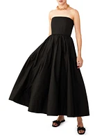 Harper Taffeta Fit & Flare Dress