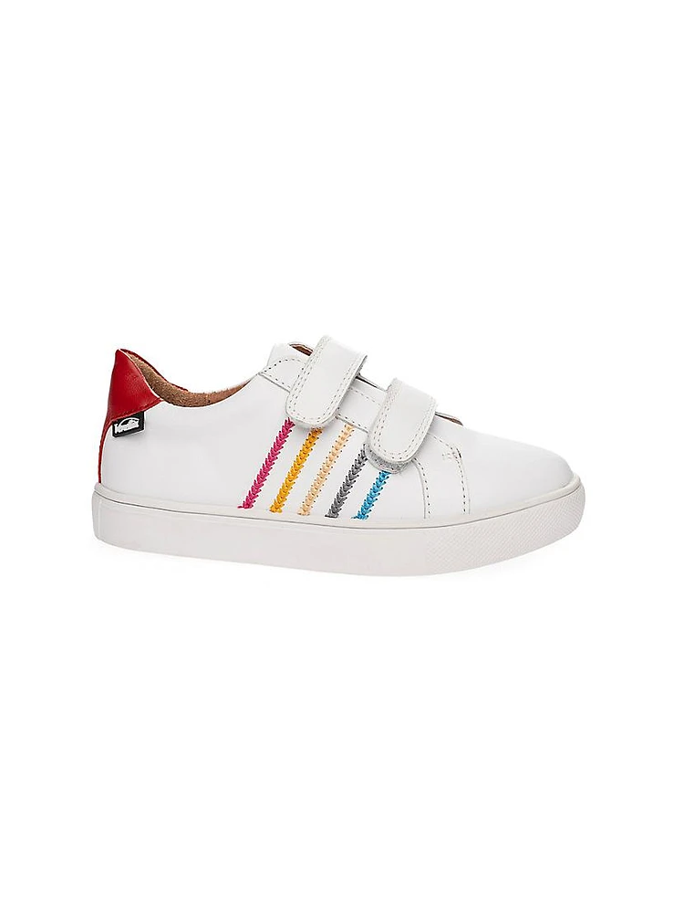 Little Girl's & Tabby Leather Sneakers