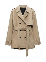 Beverly Cropped Trench Coat