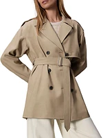 Beverly Cropped Trench Coat