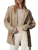 Beverly Cropped Trench Coat