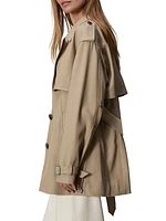 Beverly Cropped Trench Coat