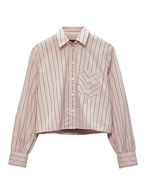 Maxine Striped Cotton Shirt