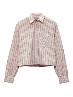 Maxine Striped Cotton Shirt