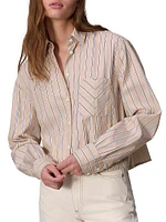 Maxine Striped Cotton Shirt