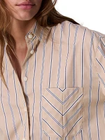 Maxine Striped Cotton Shirt