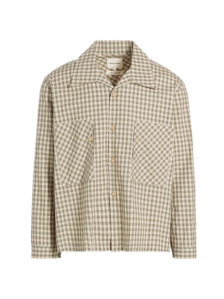 Checked Cotton Shirt